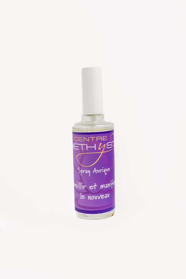 spray aurique accueillir et manifester le nouveau