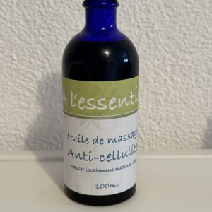 mélange d'huiles essentielles pour combattre l'effet peau d'orange et la cellulite