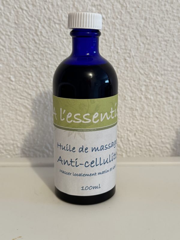 mélange d'huiles essentielles pour combattre l'effet peau d'orange et la cellulite