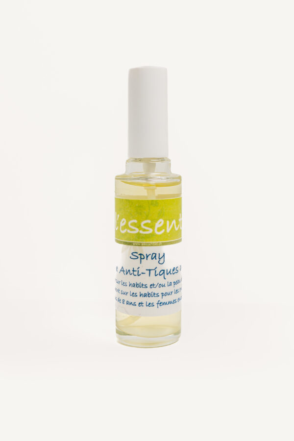 spray anti tiques naturel aux huiles essentielles