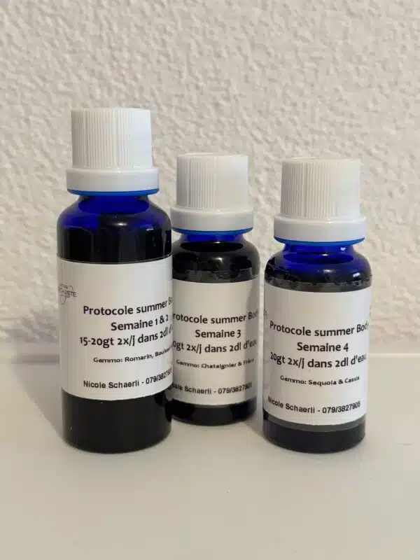 3 flacons pour retrouver son summer body en 4 semaines