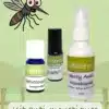 kit de 3 produits pour repousser les moustiques et apaiser les piqûres d'insectes